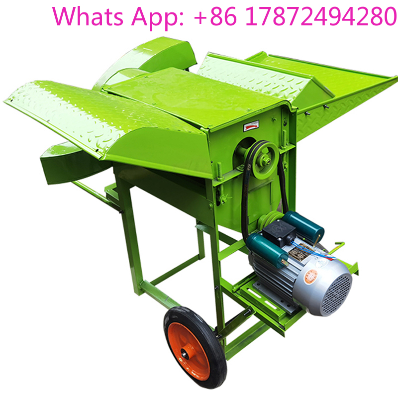 Rice Thresher Machine - Décortiqueuse agricole 100-200 kg/h pour blé,