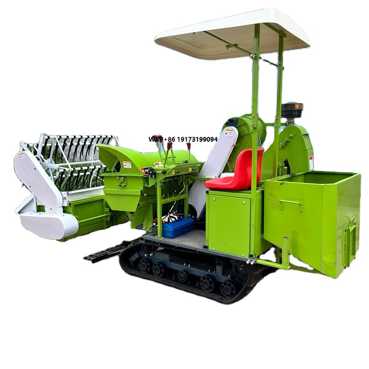 Combine Harvester Mini - Moissonneuse-batteuse agricole 25 CV pour soja