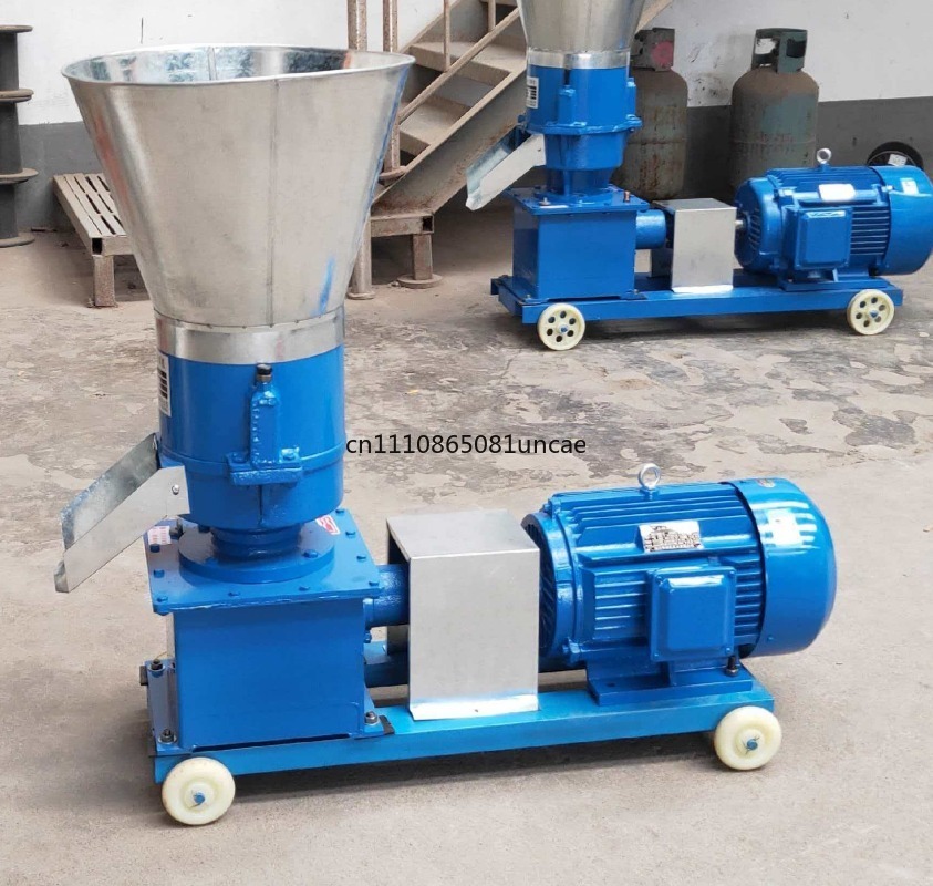 Rice Thresher Machine - Machine à granulés multifonctionnelle 100kg/h-120kg/h 220V
