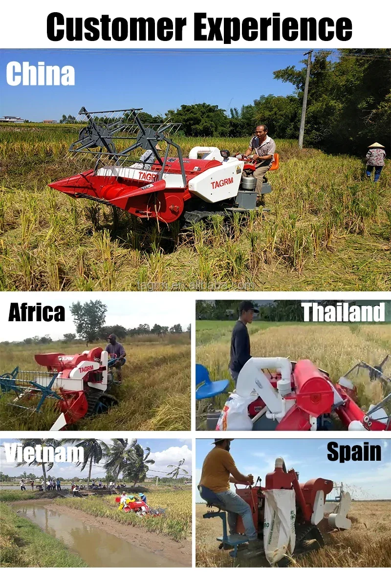 Nouvelle Machine automatique d - Combine Harvester Mini avis et prix