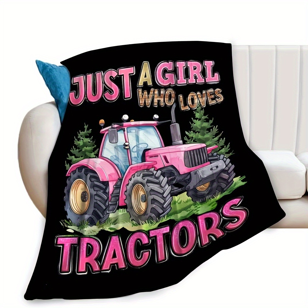 Couverture polaire super douce - Agriculture Farming Cartoon avis et prix